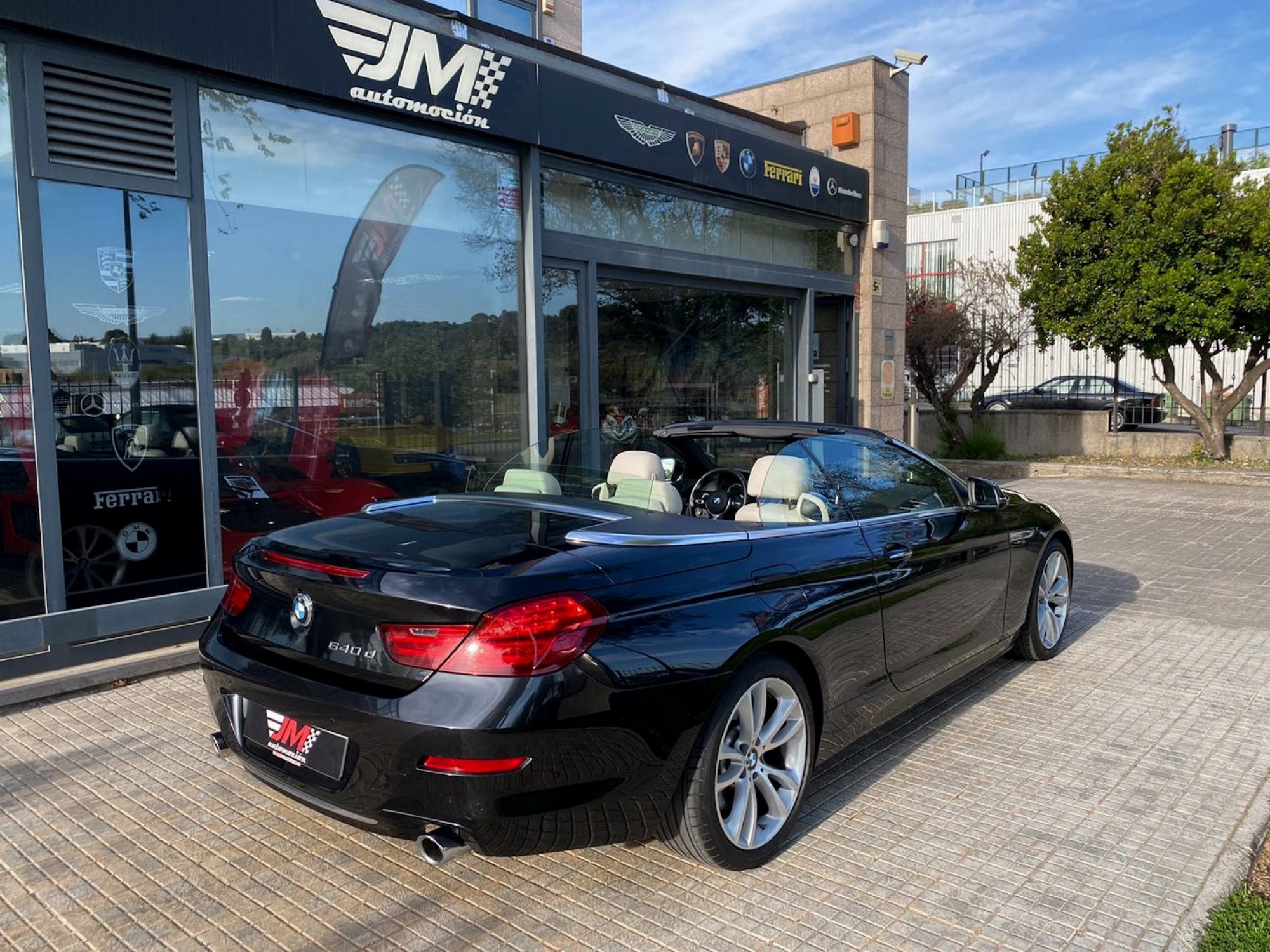 BMW SERIE 640d CABRIO -NACIONAL, IVA DEDUCIBLE-