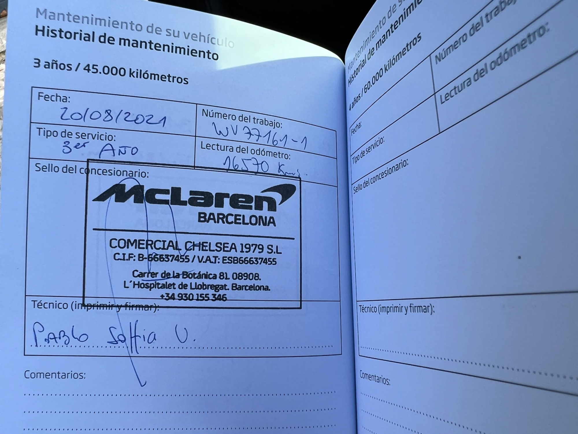 MCLAREN 540C -IMPECABLE ESTADO-