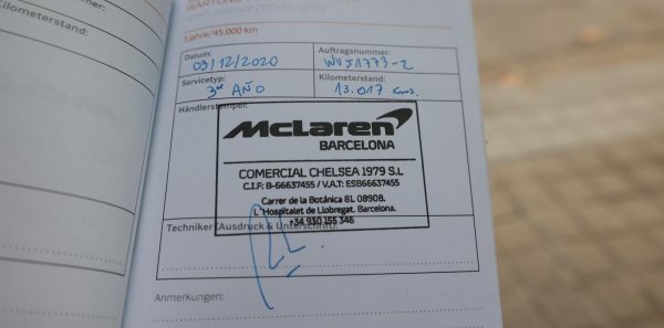 MCLAREN 570GT -IMPECABLE ESTADO, ENTREGA INMEDIATA-